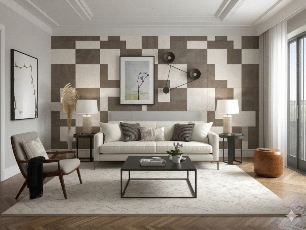 luxury living room ceramic wall tiles