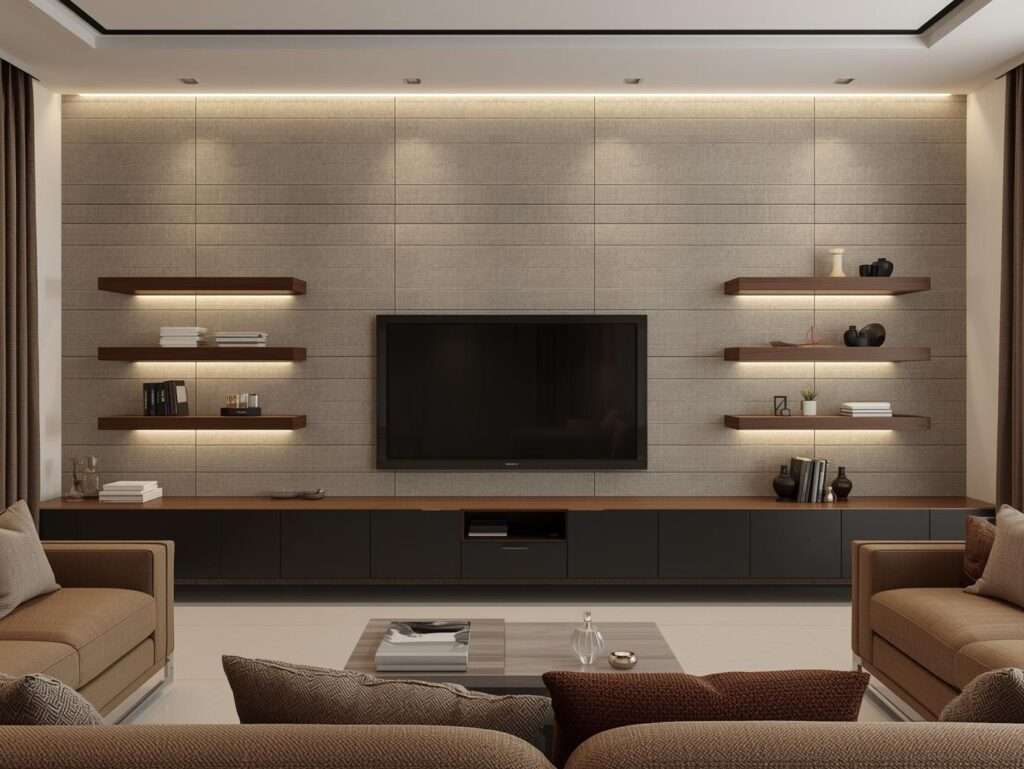 ceramic wall tiles for living room feature wall design