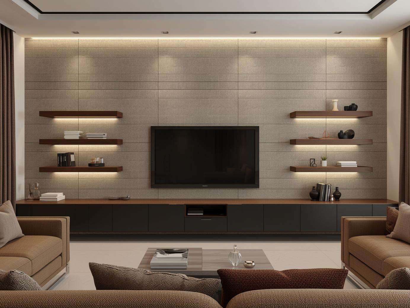 ceramic wall tiles for living room feature wall design