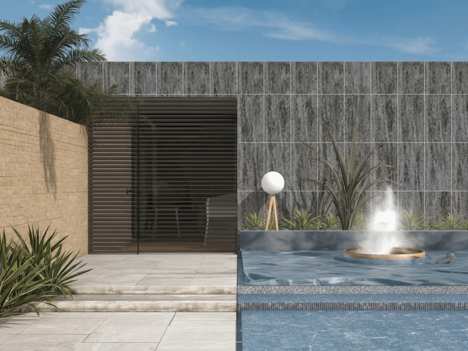 stone look outdoor ceramic wall tiles modern exterior design