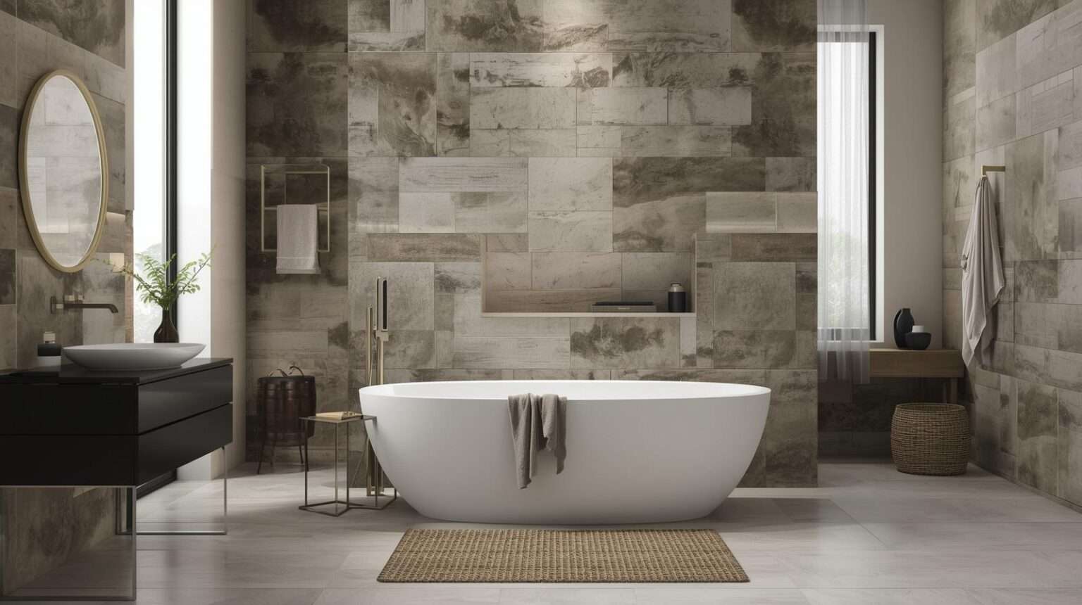 textured bathroom ceramic tiles wall